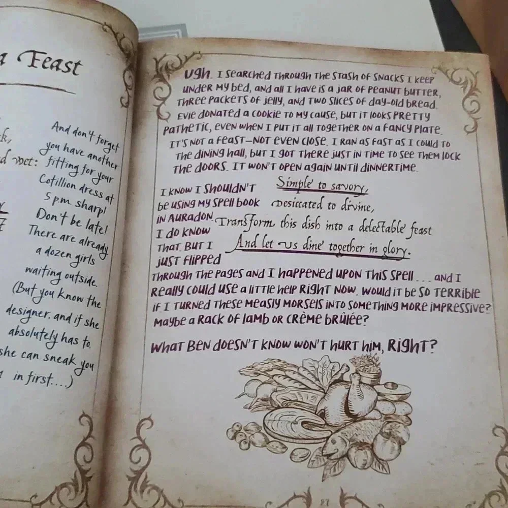 Disney book Mai's Spell Book
